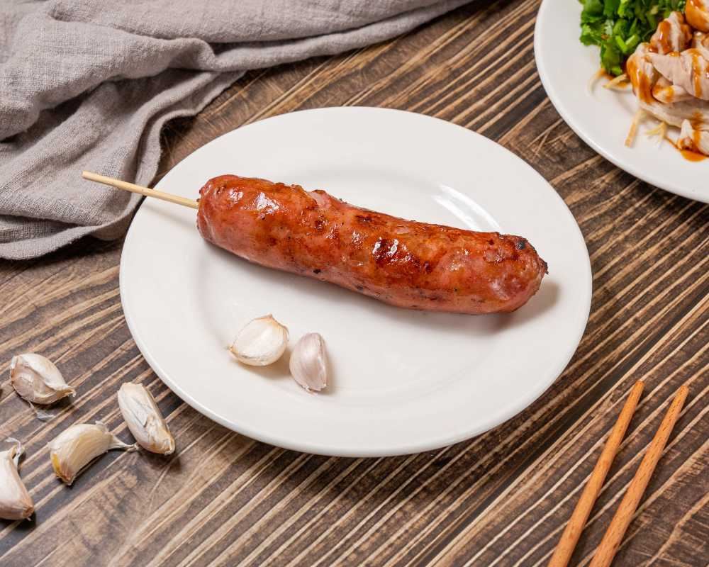 碳烤高粱酒香腸 實拍