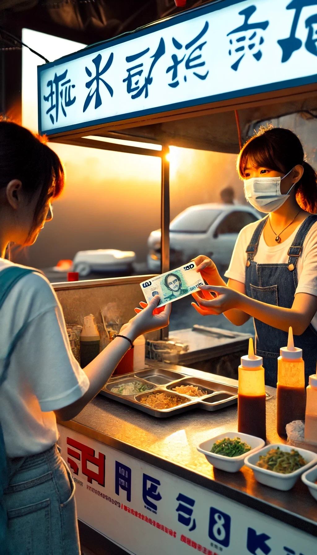 現金支付